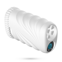 Crushious Nautilus - Trainingsmasturbator met Verwijderbare Bullet - Wit (7403254156524)