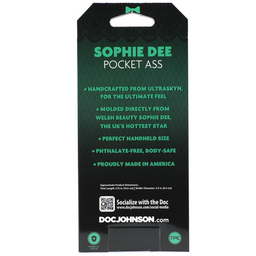 Doc johnson Sophie Dee - ULTRASKYN Pocket Ass Masturbator (782421031718)