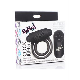 Xr brands Siliconen Cockring en Bullet met Afstandsbediening (848518039828)