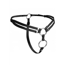 Xr brands Unity - Double Penetration Strap-On Harness Unity - Dubbelpenetratie Strap-On Harnas (848518015396)