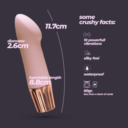 Crushious Mellow Angler - Mini G-Spot Vibrator - Roze (7403254161306)