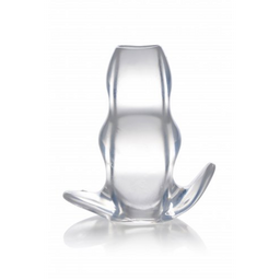 Xr brands Duidelijk Zicht - Holle Anale Plug - Groot (848518043719)