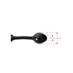 Perfectfitbrand Armor Tug Lock - Cockring met Ball Strap en Butt Plug - Medium (854854005151)