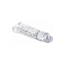 Xr brands Transparante Penis Sleeve - 3 / 7,5 cm (848518031419)