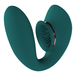 Innovation by shots Twitch 3 - Oplaadbare Vibrator en Suction - Bosgroen (8714273054999)