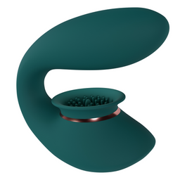 Innovation by shots Twitch 3 - Oplaadbare Vibrator en Suction - Bosgroen (8714273054999)