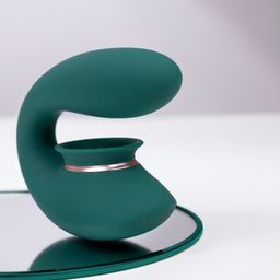 Innovation by shots Twitch 3 - Oplaadbare Vibrator en Suction - Bosgroen (8714273054999)