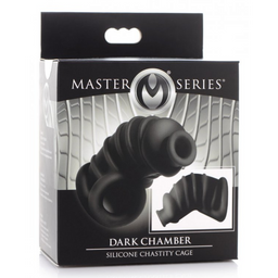 Xr brands Donkere Kamer - Silicone Chastity Cage (848518043528)