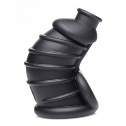 Xr brands Donkere Kamer - Silicone Chastity Cage (848518043528)