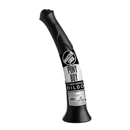 Xr brands Pony Boy Horse Dildo - 17 inch - Zwart (848518042767)