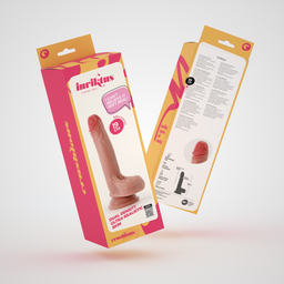 Crushious Inviktus - Vloeibare Silicoen Dildo - 7 / 19 cm - Vleeskleur (7403254159310)