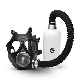 Xr brands Overload - Stroker Gas Mask Kit - Zwart (848518058270)