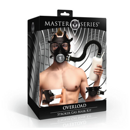 Xr brands Overload - Stroker Gas Mask Kit - Zwart (848518058270)