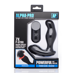 Xr brands P-Gyro - Prostate Stimulator met Rotating Shaft en 7 Snelheden (848518033291)