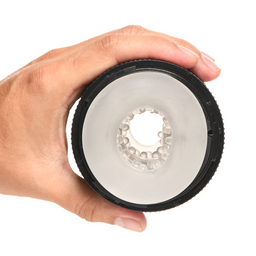 Curve toys Verstevigende Masturbator - Zwart (653078944198)
