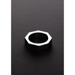 Steel by shots NUT Cockring - 0,6 x 0,2 x 45 / 15 x 6 x 45 mm (8714273781369)