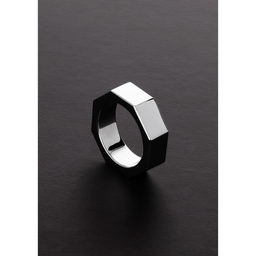 Steel by shots NUT Cockring - 0,6 x 0,2 x 45 / 15 x 6 x 45 mm (8714273781369)