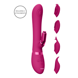 Vive by shots Etsu - Pulse Wave G-Spot Rabbit  Clitoral Stimulator - Roze (7423522537589)