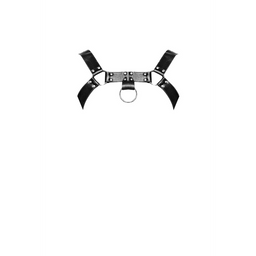 Male power Ram - Imitatie Leer Harnas - One Size - Zwart (845830085946)