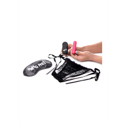 Xr brands Power Panty - Kantpanty, Bullet Vibrator en Blinddoek (848518039958)