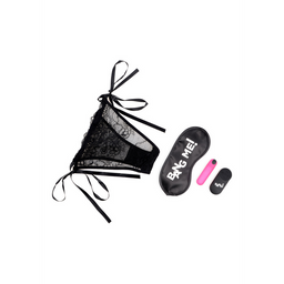 Xr brands Power Panty - Kantpanty, Bullet Vibrator en Blinddoek (848518039958)