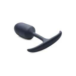 Xr brands Premium Siliconen Gewogen Anaalplug - Middelgroot (848518037886)