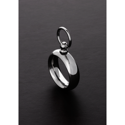 Steel by shots Donut Ring met O-ring - 0,6 x 0,3 x 45 / 15 x 8 x 45 mm (8714273781468)