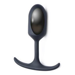 Xr brands Premium Siliconen Gewogen Anaalplug - Middelgroot (848518037886)