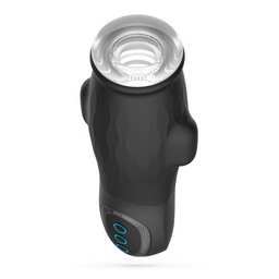 Crushious Gargantua - Suction Masturbator with Removable Sleeve and Lubricant - 0.3 fl oz / 10 ml (7403254161047)