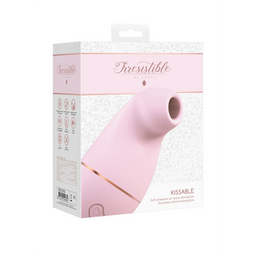 Irresistible by shots Kissable - Zuig Vibrator (8714273549334)