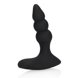 Loveline by shots Beaded Vibrerende Anale Plug met Afstandsbediening - Zoethout Zwart (8714273049032)