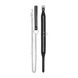 Ouch! by shots Diamanten Halsband met Leash (7423522543566)