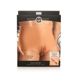 Xr brands Pussy Panties - Siliconen Vagina en Ass Panties - L (848518052308)