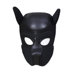 Ouch! by shots Neopreen Puppy Mask - Zwart (7423522583593)