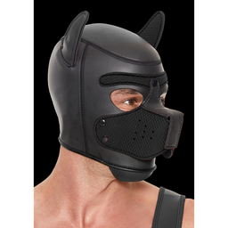 Ouch! by shots Neopreen Puppy Mask - Zwart (7423522583593)