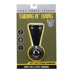 Doc johnson Swing N' Hang - Ball Stretcher - Zwart (782421090579)