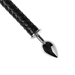 Ouch! by shots Metaal Anal Plug Devil's Tail - Zwart (8714273048042)
