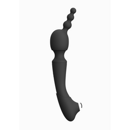 Vive by shots Nami - Pulse Wave  Vibrating Wand - Zwart (7423522539545)