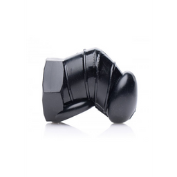 Xr brands Zwarte Beperkte Chastity Cage met Studs (848518026729)
