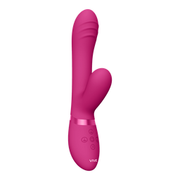 Vive by shots Tani - Finger Motion met Pulse-Wave Vibrator - Roze (7423522539583)