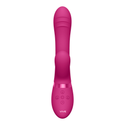 Vive by shots Tani - Finger Motion met Pulse-Wave Vibrator - Roze (7423522539583)