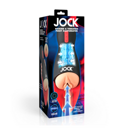 Curve toys Zuig- en Vibrerende Pussy Masturbator - Zwart (653078944754)