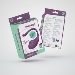 Crushious Tamago - Oplaadbaar Vibrerend Ei met Afstandsbediening - Paars (7403254159594)
