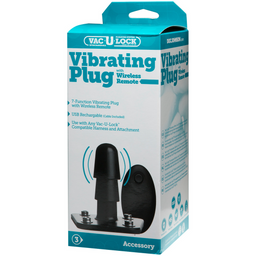 Doc johnson Vibrerende Plug met Draadloze Afstandsbediening (782421069056)