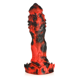 Xr brands Grim Reaper - Siliconen Dildo - Rood/Zwart (848518053213)