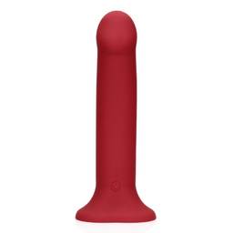 Loveline by shots Non-Phallic Vibrerende Dildo - Groot - Framboos Rood (8714273044976)