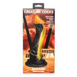 Xr brands Gouden Slang - Siliconen Dildo (848518053220)