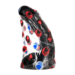 All black Dildo - 9 / 23 cm (5420044216604)