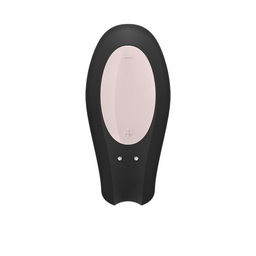 Satisfyer Double Joy - Partner Vibrator - Zwart (4061504002392)