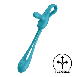 Satisfyer Plug and Play 1 - Partner Vibrator - Blauwgroen (4061504043876)